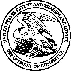 United States Patent and Trademark Office UNITED STATES DEPARTMENT OF COMMERCE United States Patent and Trademark Office Address: COMMISSIONER FOR PATENTS P.O. Box 1450 Alexandria, Virginia 22313-1450 www.