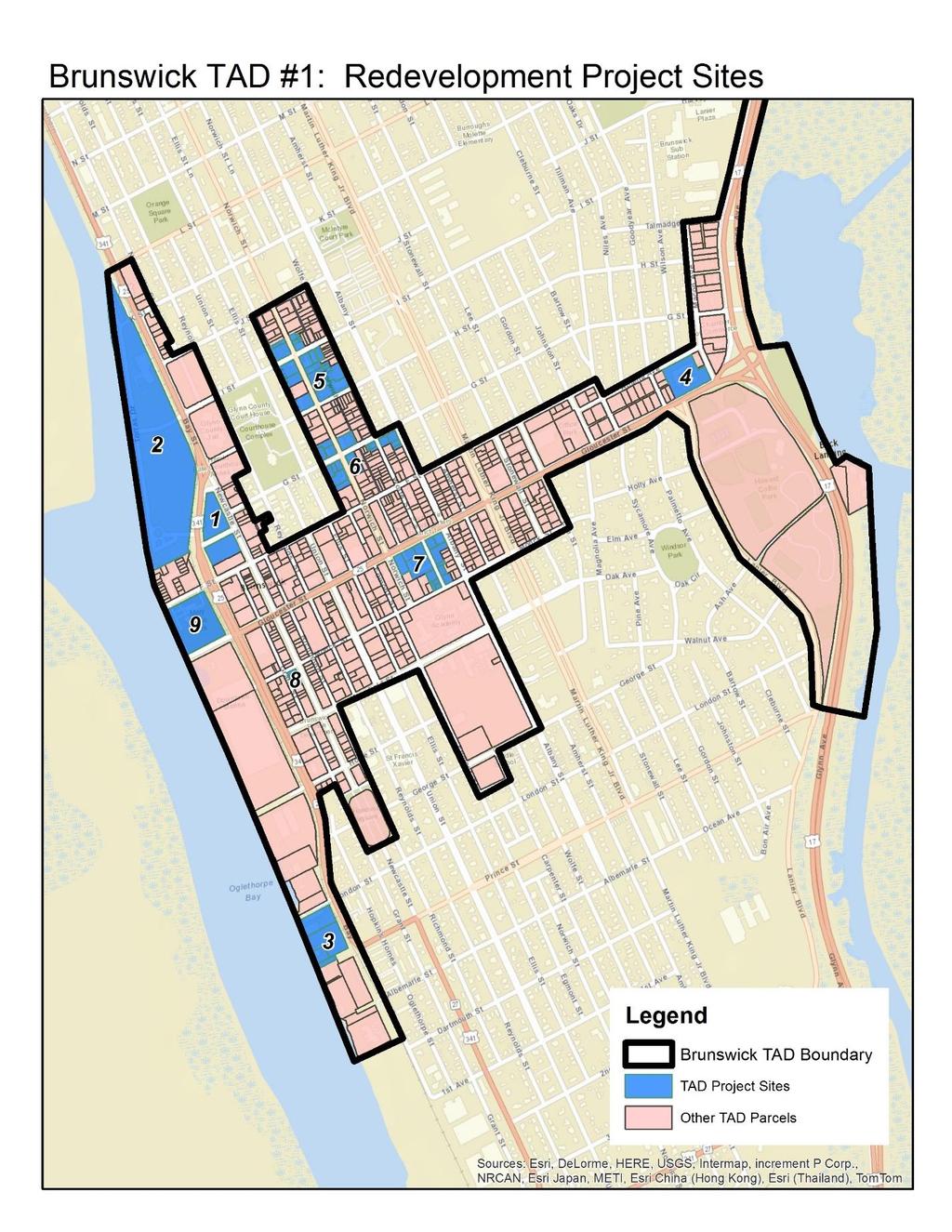 TAD #1: Potential / Planned Redevelopment