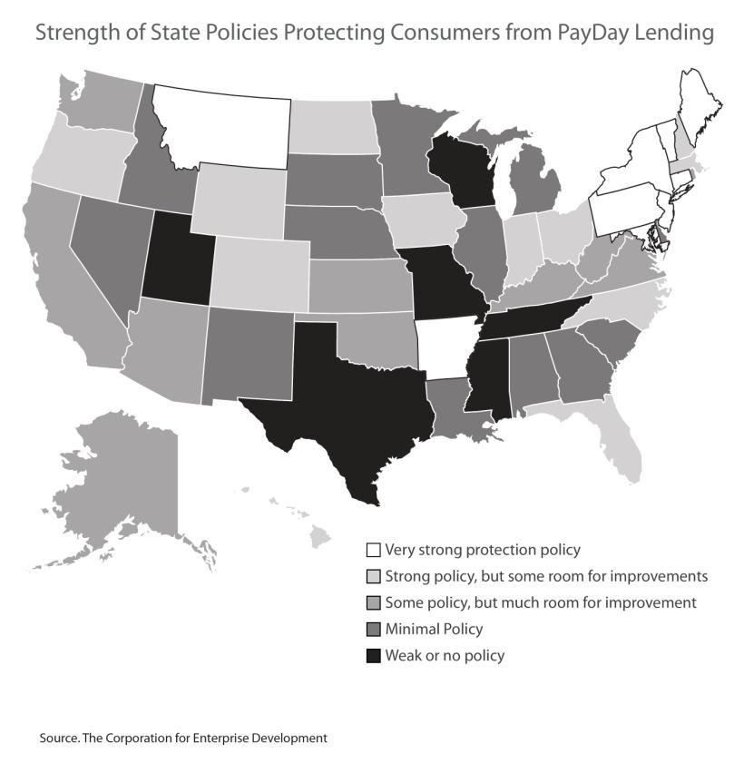 Page 1 Overview Pennsylvania has a model law for protecting consumers from predatory payday lending.