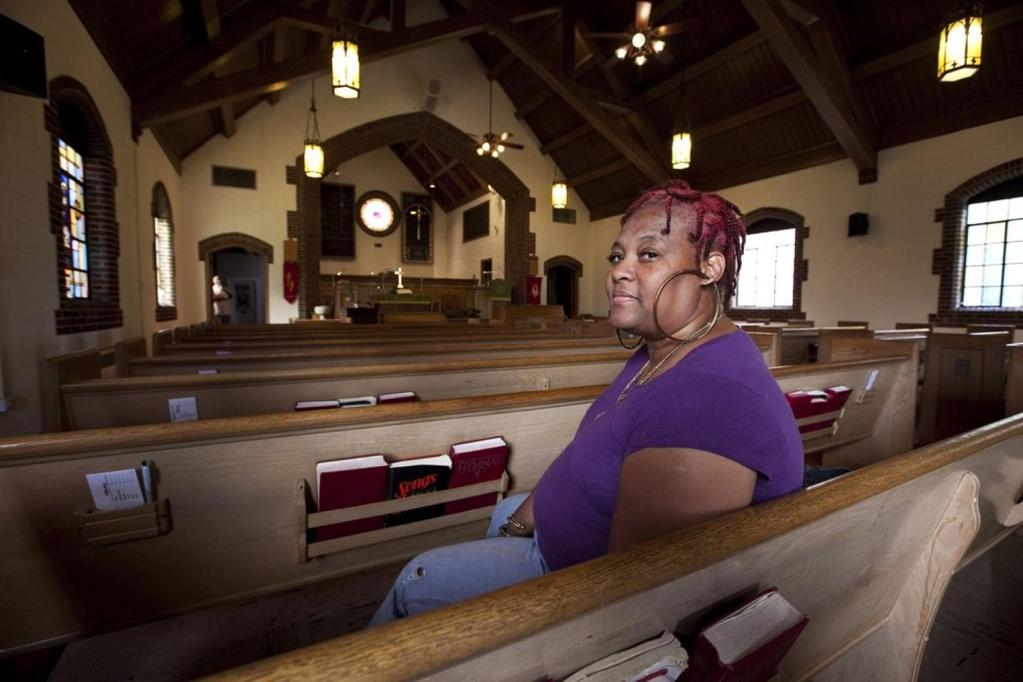 Churches step in with alternative to high-interest, small-dollar lending industry By Rebecca Robbins, The Washington Post, January 9, 2015 Nina McCarthy, shown in the sanctuary of Wesley Memorial