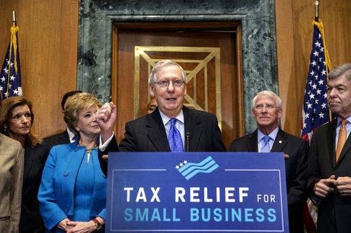 Senate Tax Cut Bill Passed Dec 1 Eliminates ACA Individual Mandate CBO Projection
