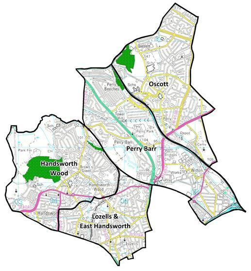 PERRY BARR DISTRICT PROFILE June 2015 Key information: In 2013 the estimated population of Perry Barr district was 108,807; this represents 10% of Birmingham s population. 87.