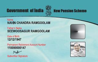 Your PRAN Card will look like this Your Name Your Father s