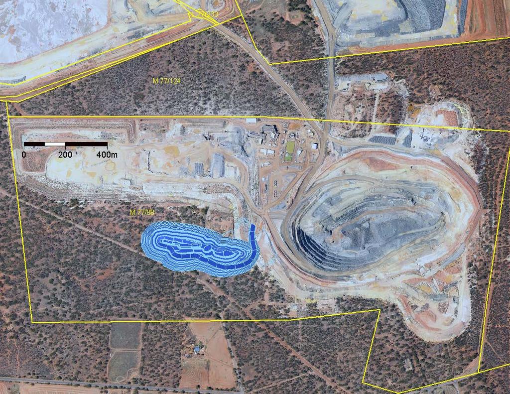 EDNA MAY STAGE 2 & GREENFINCH OPEN PITS STAGE 2 OPEN PIT To be mined to 250mbs, currently 225mbs Complete late Sep 2018 Quarter GREENFINCH OPEN PIT (in blue) Approvals timeframe up to 3x experienced