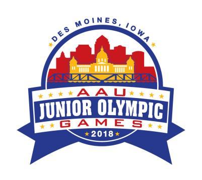 Vendor Application 2018 AAU Junior Olympic Games July 25 th August 4 th, 2018 This Vendor Contract is made and entered into the day of, 20 between the Des Moines Area Sports Commission and (Vendor).