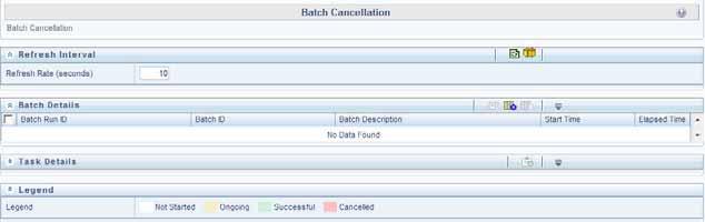 Cancelling a Batch After Execution Chapter 2 FATCA Batch Execution Note: In case of batch failure, please make sure that there is 'ruleexecution' folder available under $FIC_DB_HOME/log directory.