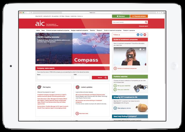 Visit the AIC website for news, statistics and