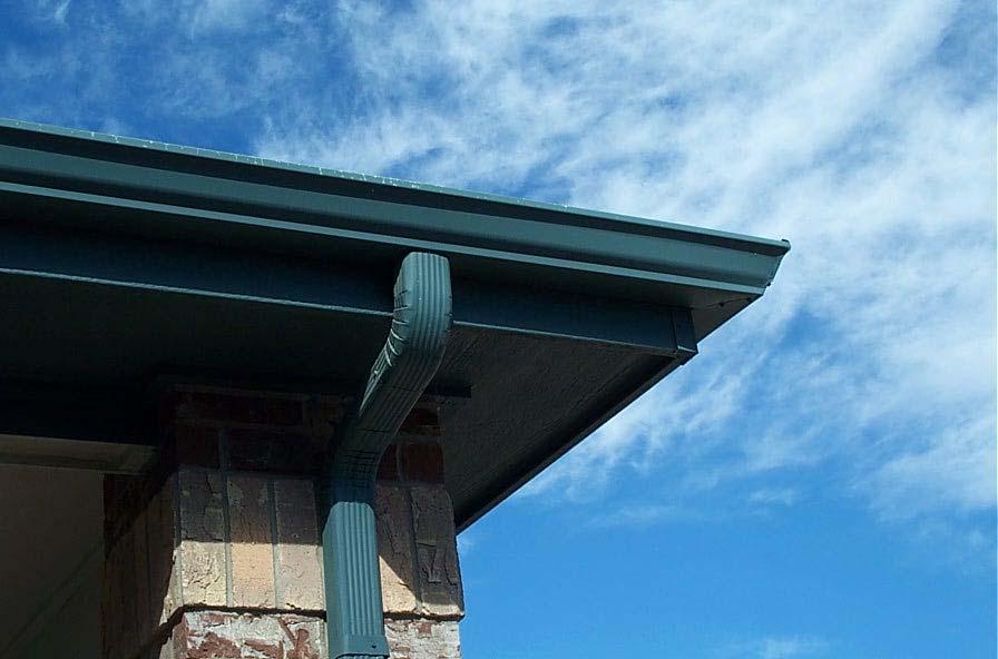 Comp #: 120 Raingutters/Downspouts - Replace There was evidence of a few damaged downspout extensions. The gutter lines and downspouts were in good condition, with no unusual deterioration noted.