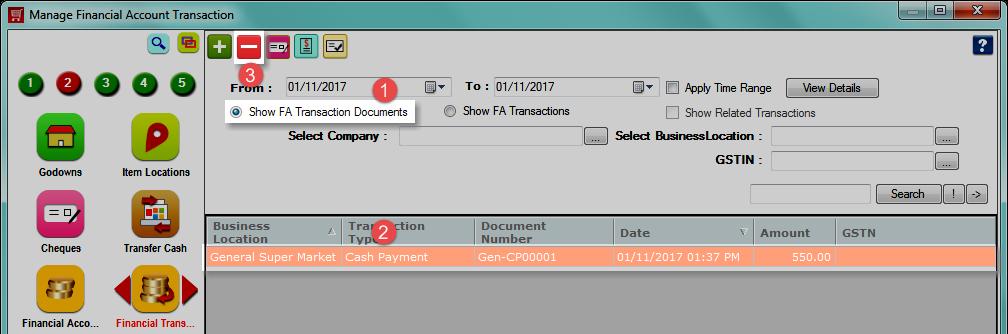 FA Transaction Documents A simple journal entry has one debit and one credit whereas in FA Transaction Documents can have one or more debits and/or credits than a simple journal entry.