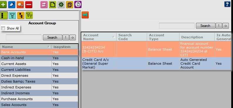 2. Edit Financial Account To edit an account details, click on Edit Financial Account. Make the required changes and click on Update. 3.