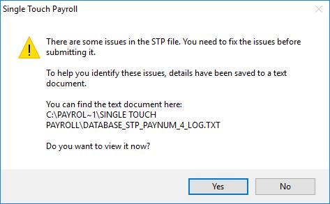 Submitting Data via STP Once STP is set up and activated, you can submit data for pays after they are updated.