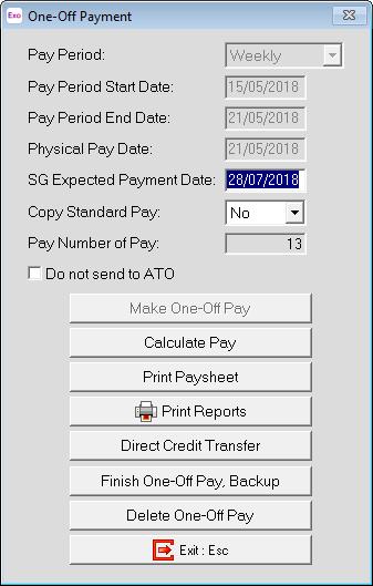 How do I process back-dated pays?