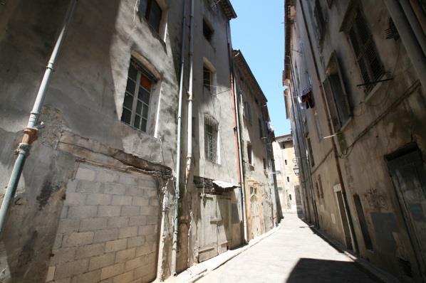 Action Plan 2nd example: Urban requalification of a degraded block of 27 buildings (8000 m²) called Baudin in the historical