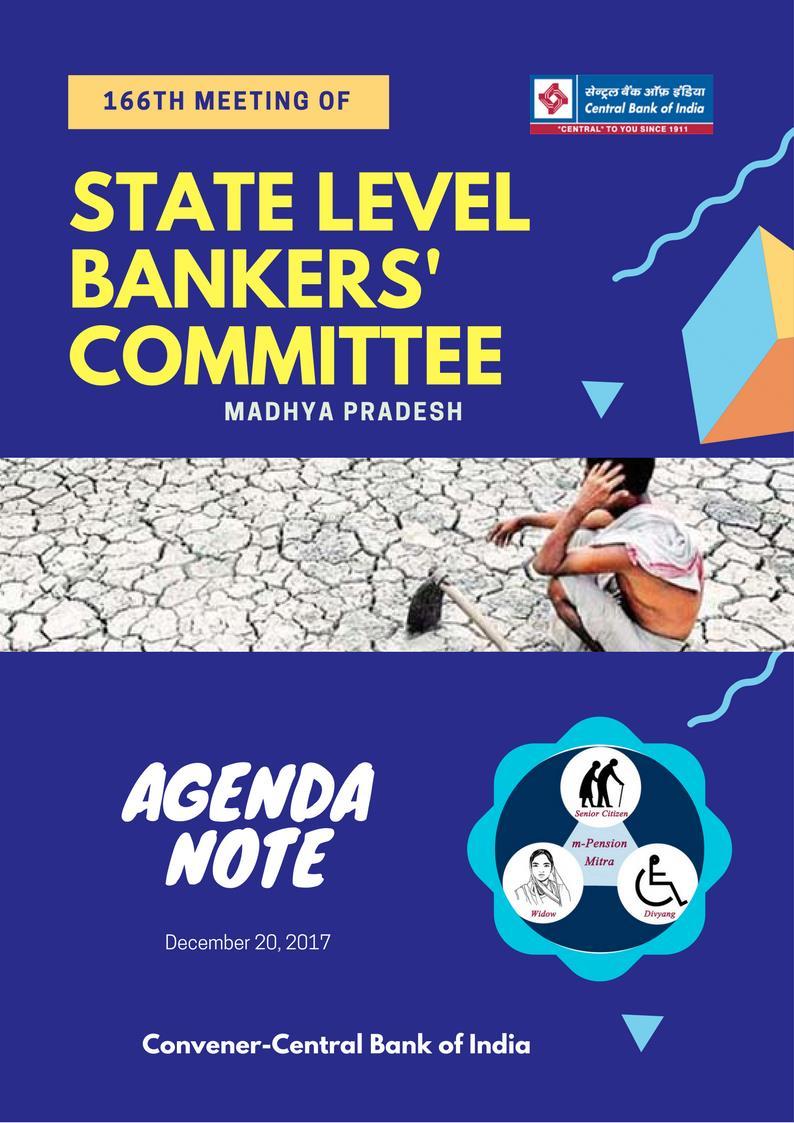 AGENDA 166TH MEETING OF STATE LEVEL