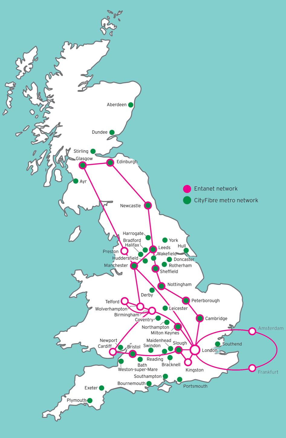 Progress to date Leveraging a unique asset platform Completed 5 acquisitions & 9 anchor metro builds Strategic consolidation of most metro core duct infrastructure outside London.