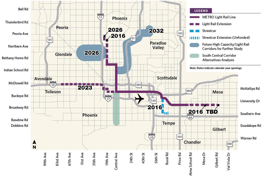 SERVICES was formed to plan, design, construct, and operate the Light Rail Transit System.