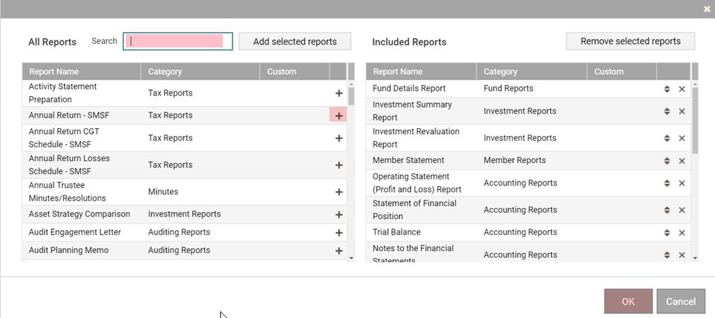 2.3 Under the Reports tab, select Manage Reports. 2.