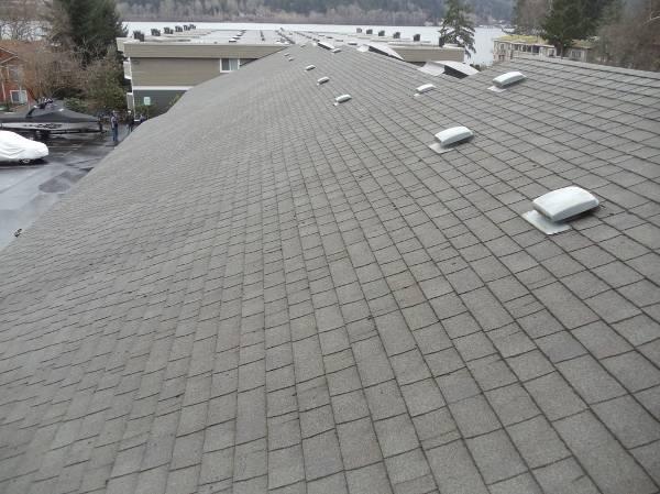 The older roof surface will govern the roof replacement.