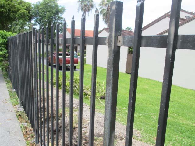 Client: 29086A Calusa Point - Site and Grounds Comp #: 2137 Site Fencing: Metal - Replace Quantity: Approx 3,540 LF Location: North, East, South perimeters Evaluation: 6' tall fencing was worn and