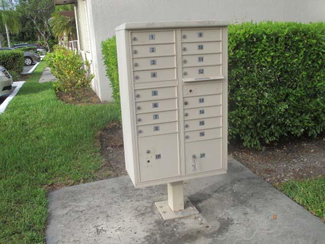 Client: 29086A Calusa Point - Site and Grounds Comp #: 2166 Mailboxes - Replace Quantity: (21) Total Kiosks Location: Kiosks at common areas Evaluation: (17) 16-box+2-parcel kiosks, and (4)