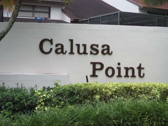Client: 29086A Calusa Point - Site and Grounds Comp #: 2169 Sign/Monument - Refurbish/Replace Quantity: (1) Sign Location: Main entry to community Evaluation: Plain lettering on block wall.