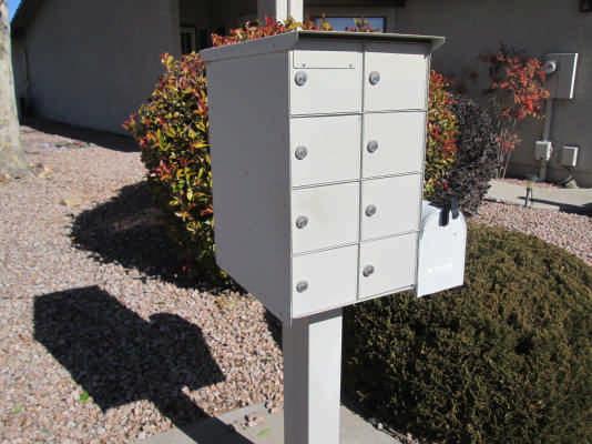 When replacement is eventually needed, the HOA plans to replace the individual mailboxes with cluster units. We estimate (5) cluster units will be needed.
