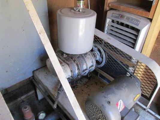 Client: 9621B Country Club Townhomes: Waste Plant Comp # : 2650 Blower - Replace (B) Location : Waste treatment plant History : Quantity: (1) Fuller Company Evaluation : This blower appears older and