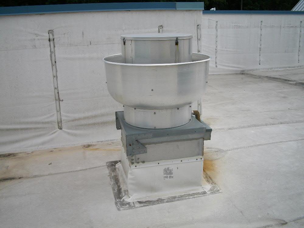 Roof Mounted Fans - 150 CFM - 2028 Asset ID 1052 Useful Life 20 Replacement Year 2028 Remaining Life 12 1 each @ $750.