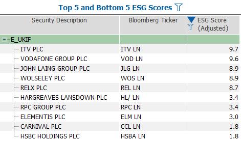 Are premium P/E warranted when viewed through an ESG lens? What is my portfolio s ESG rating distribution? What are my top contributors and detractors?