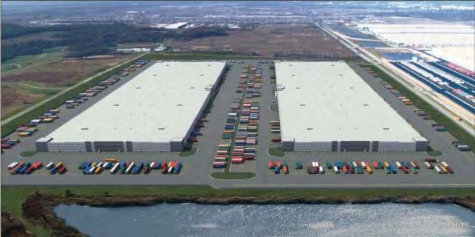 Warehouse Loading Dock Clear Office RBA Ratio (SF/Dock) FAR