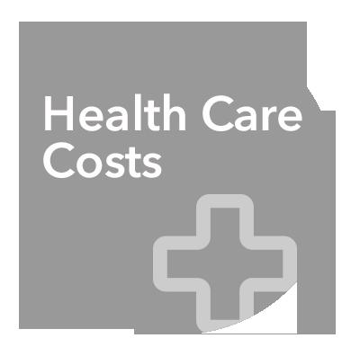 The calculation takes into account cost-sharing provisions (such as deductibles and coinsurance) associated with