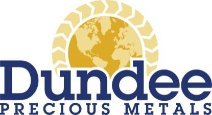 DUNDEE PRECIOUS METALS ANNOUNCES 2017 FIRST QUARTER RESULTS (All monetary figures are expressed in U.S. dollars unless otherwise stated) Toronto, Ontario, May 3, 2017 Dundee Precious Metals Inc.