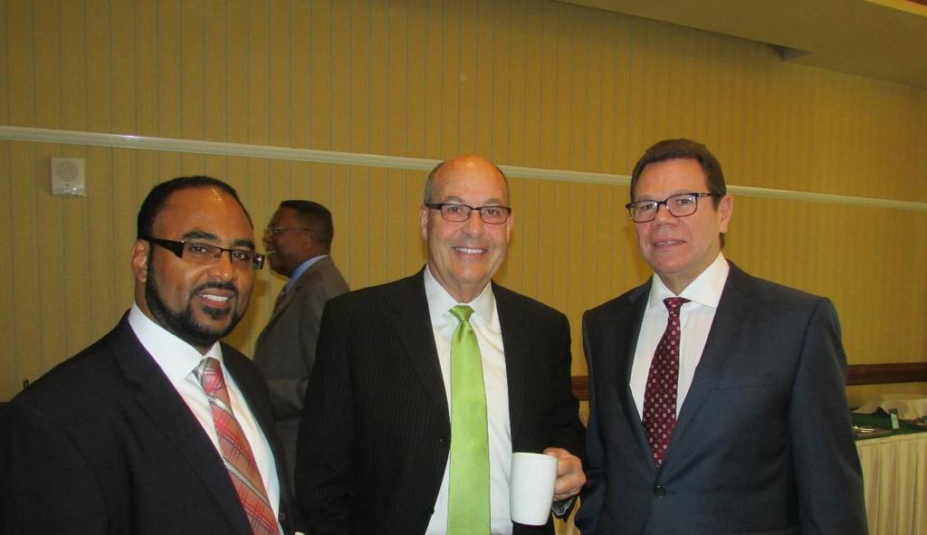 CCRIF SPC Annual Report 2014-2015 Page 69 PARTNERSHIPS AND STRATEGIC ALLIANCES L-R: Mr. Isaac Anthony, CCRIF CEO; Mr. Milo Pearson, CCRIF Chairman and Dr.