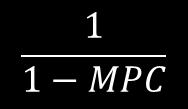 1, MPS is equal to 1 - MPC, making the