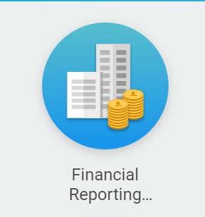 Financial Reporting Dashboard Navigation Financial Reports can be accessed via the Financial Reporting Dashboard The Financial Reporting Dashboard provides high-level financial reporting by