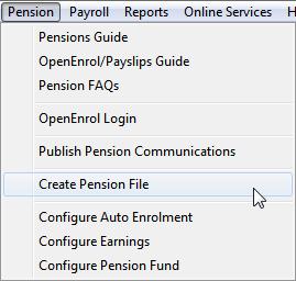 Scroll down the list of Menu Permissions to the Pension menu options and tick the boxes for the items you wish to enable The new tabs in Employee Details will also need to be enabled: 6.