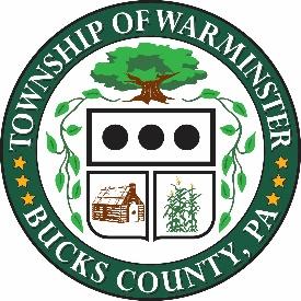 Township of Warminster Snow Removal Services Request for Proposals December 1, 2017- April 30, 2019 Sealed proposals will be received by Warminster Township at the Township Administrative Offices at