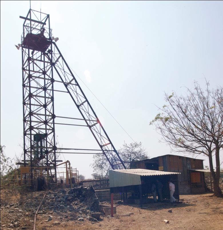 Blanket Gold Mine, Zimbabwe Exploration Satellite Projects: Mascot Project Area Mascot Project Area comprises 3 mines (Mascot, Penzance and Eagle Vulture), each with vertical shafts down to 150-450m
