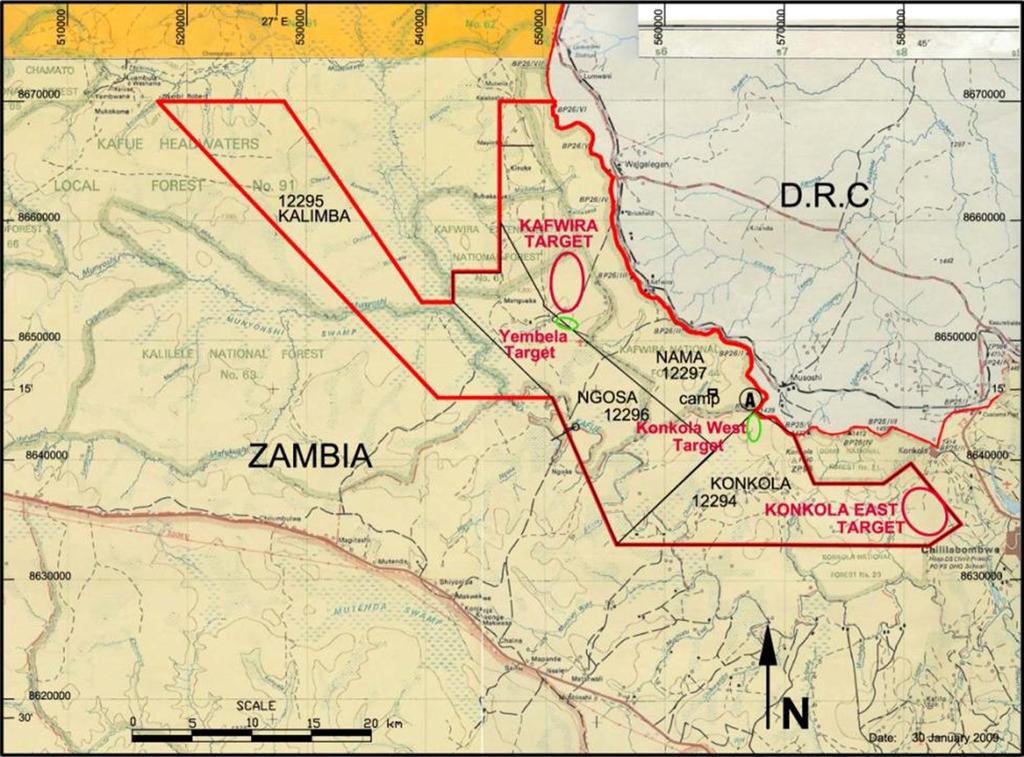 Zambian Base Metals - Nama Introduction Caledonia holds
