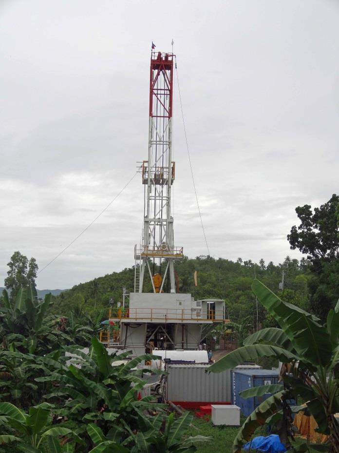 Drilling Rigs: Company Owned and Operated Gardner Denver 500 Drilling Rig 800 HP; SCR (electric).