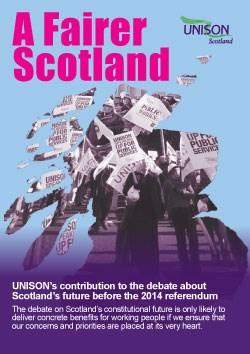 A Fairer Scotland Democratically accountable public services that engender a strong sense of community Creating sustainable economic growth together with social justice A political process that