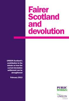 A Fairer Scotland - Devolution Subsidarity Fiscal powers Income and Property taxes devolved Business and consumption reserved Non-fiscal