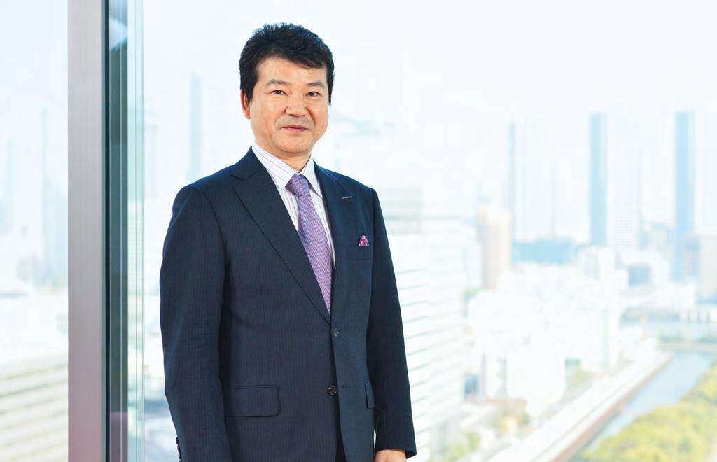 FINANCIAL STRATEGY Message from the CFO Enhancing cash flow management and capital efficiency toward increased corporate value over the medium-to-long term Norio Tadakawa Corporate Executive Officer