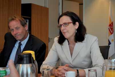 46 Visit of EU Commissioner Cecilia Malmström cooperation between the authorities of the Member States in the field of internal security.