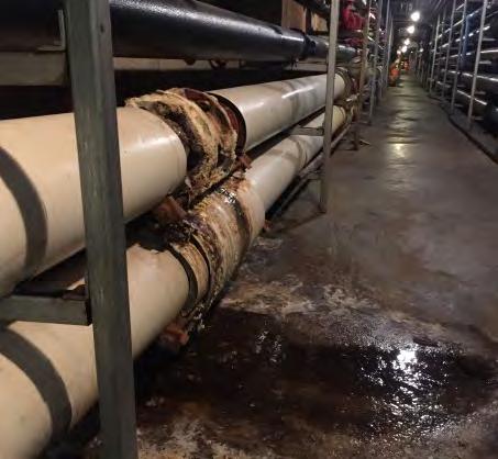 CIP ID# A15 Hot Water Piping Improvements START DATE: 2019 COMPLETION DATE: 2019 PROJECT TYPE Plant Improvements Hot Water System LOCATION Nine Springs Wastewater Treatment Plant DESCRIPTION This
