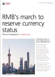RMB. The average long-term target allocation to the RMB is around 3.