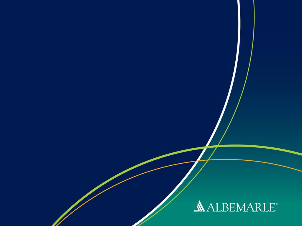 Albemarle Corporation Second Quarter 2017 Earnings Appendix & Non-GAAP