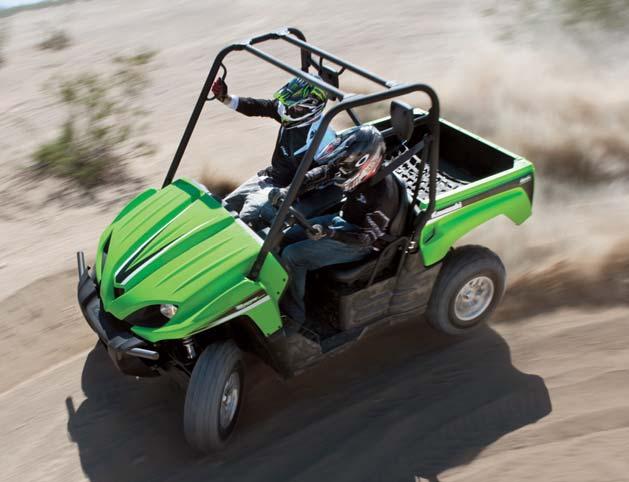 Kawasaki Heavy Industries, Ltd. Annual Report 2009 Teryx 750 FI 4x4 Sport RS20N 33,000 units, or 14.3%, to 197,000 units, and sales in Europe dropped 21,000 units, or 17.8%, to 97,000 units.