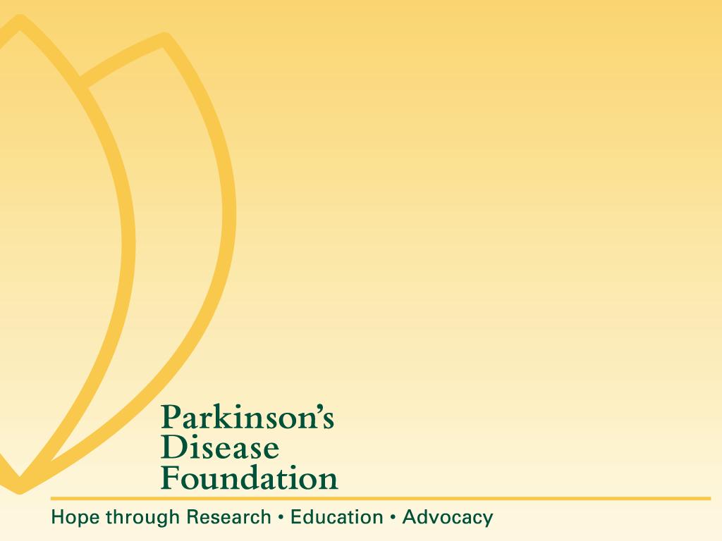 PD ExpertBriefing: 1 Planning Ahead When You Are Living With Parkinson s Presented by: Janna Dutton