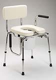 Previously G012 Chrome plated steel, removable backrest, pail lid and splash guard.